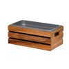 Acacia buffetkistje hout GN 1 3 RSR-W3218